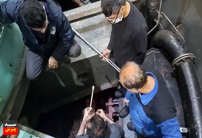سنجش گشتاور مکانیزم فشردگی هسته استاتور واحد ۶ سد و نیروگاه دز