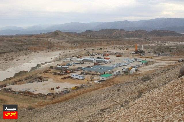 تکمیل کالورت انحراف آب سد دشت پلنگ