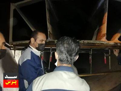 تعویض رابر دیسک شیر پروانه ای واحد شماره ۵ نیروگاه کارون۳ انجام شد