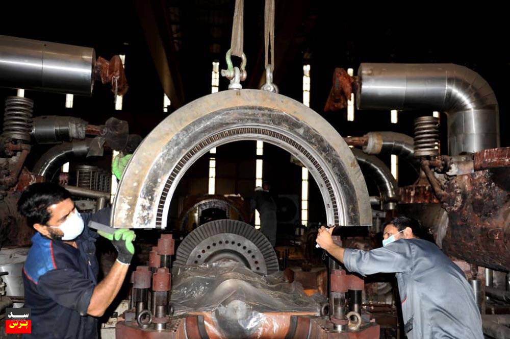 ساخت و بازسازی ۶۰۰ قطعه تخصصی در نیروگاه بندرعباس