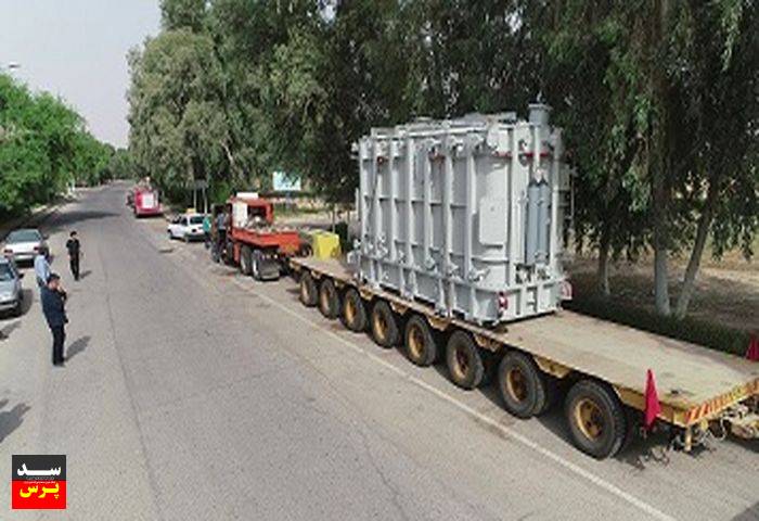 راکتور ۵۰ مگاوار به پست برق ۴۰۰ کیلوولت بین المللی نیروگاه کرخه منتقل شد