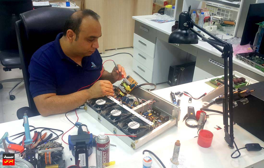 تعمیر ماژول الکترونیکی فالت رکوردر پست بلافصل نیروگاه مسجدسلیمان