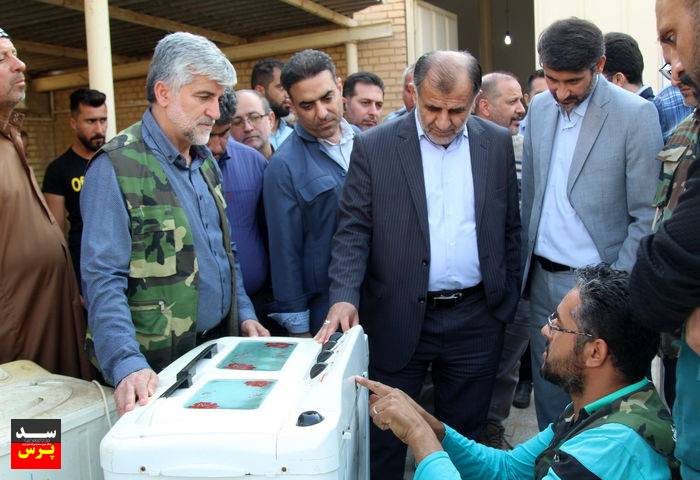 اردوی جهادی سازمان آب و برق خوزستان در منطقه رفیع برگزار شد