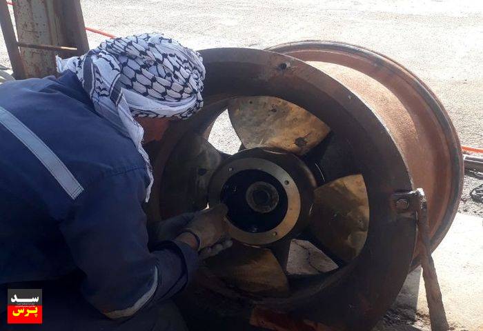 تعمیرات اساسی ایستگاه های پمپاژ شادگان انجام شد