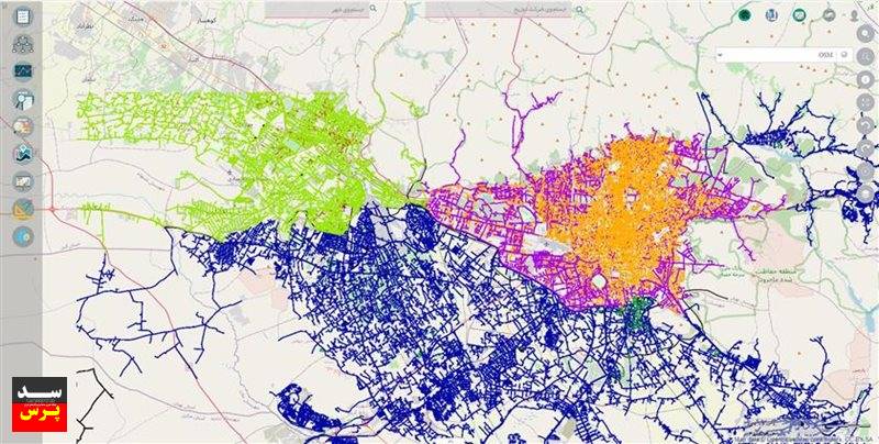 رونمایی از سامانه ژئوپورتال GIS توزیع برق کشور