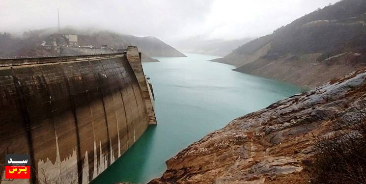 آخرین وضعیت ذخایر سدهای ۵گانه پایتخت/ کاهش ۲۰ درصدی آب ورودی به سدها در سال جاری