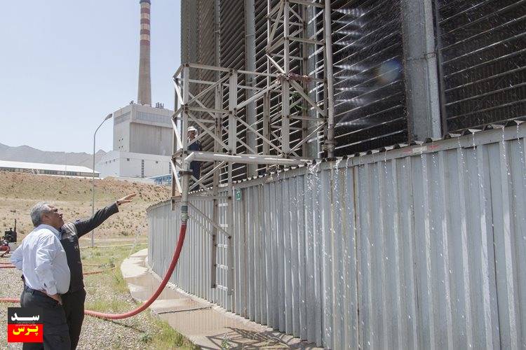 اجرای «دلتاواشینگ» برجهای خنک کن نیروگاه شازند