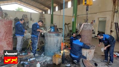 آماده سازی ایستگاه های پمپاژ شرکت بهره برداری کارون بزرگ جهت کشت های تابستانه ۱۴۰۲