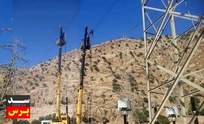رفع عیب نقطه داغ ایجاد شده در اتصالات فاز C خط شهید عباسپور در پست ۴۰۰ کیلو ولت کارون ۳