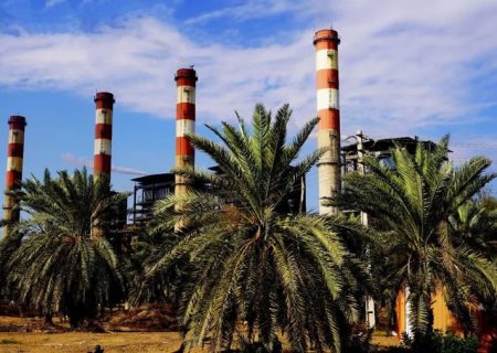 نیروگاه بندرعباس با حداکثر توان در مدار تولید