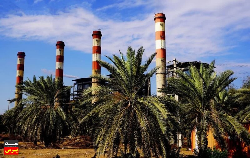 نیروگاه بندرعباس با حداکثر توان در مدار تولید