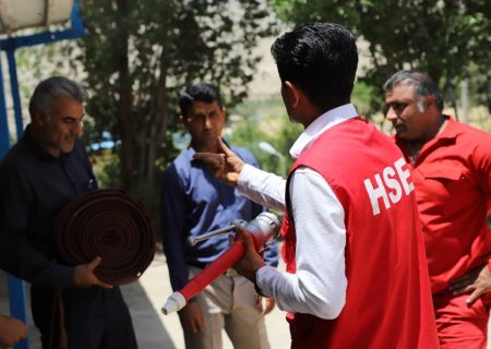 مانور آمادگی در شرایط وقوع زلزله به میزبانی ناحیه مسجدسلیمان برگزار شد
