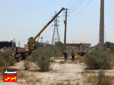 افزایش پایداری خطوط انتقال برق تاسیسات آبرسانی آب جنوب شرق