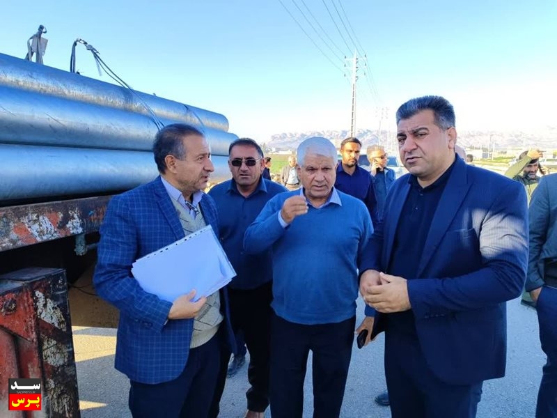 پروژه آبرسانی در شهرستان اندیکای خوزستان در حال اجرا است