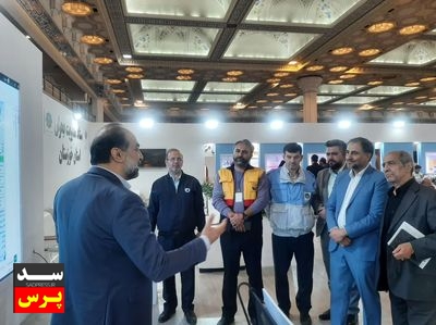 حضور سازمان آب و برق خوزستان در نمایشگاه مدیریت بحران کشور