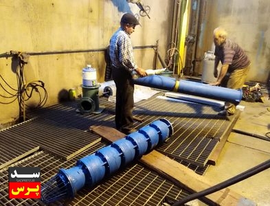 ساخت و نصب اویل کولر یاتاقان کمباین واحد ۲ نیروگاه مارون