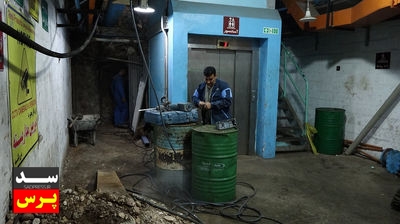 آغاز نصب آسانسور جدید در نیروگاه دز