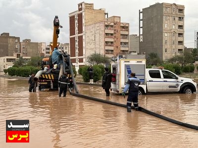 غدیر، معین شهرداری اهواز در آبگرفتگی های این شهر