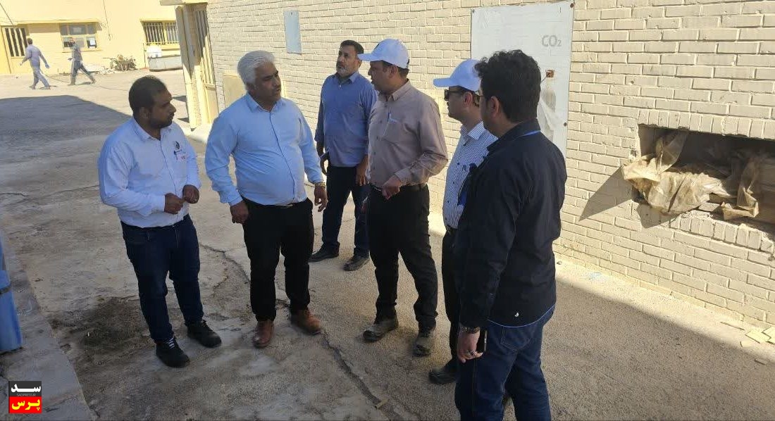 بازدید مدیرعامل آب جنوب شرق از پروژههای بندر امام