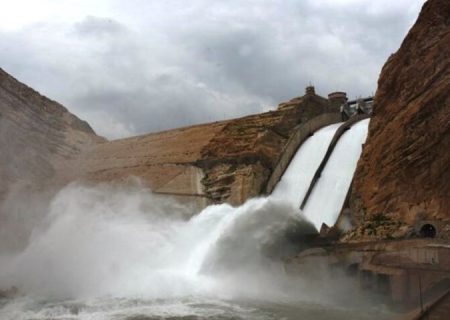 دومین مرحله رهاسازی موجی آب از سد مارون آغاز شد