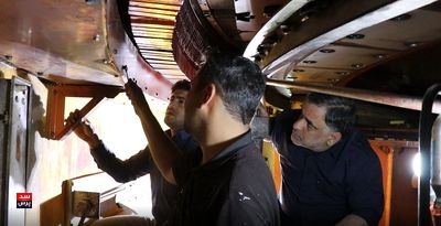 ژنراتور واحد سوم نیروگاه کرخه در کمترین زمان ممکن بازسازی و در مدار تولید قرار گرفت