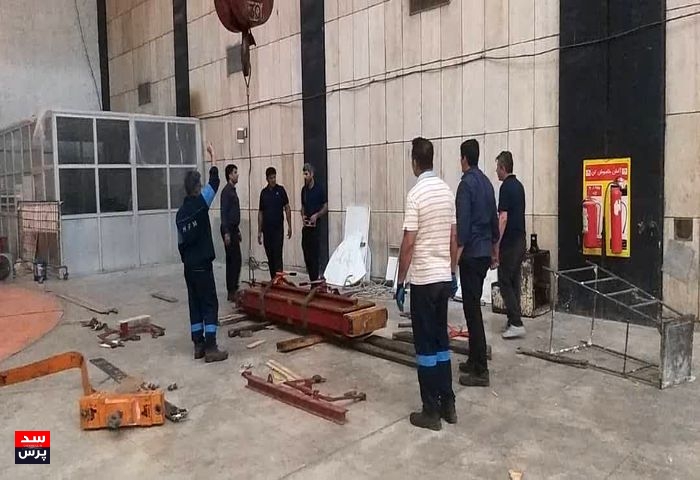 رفع اشکال از ژنراتور واحد شماره ۴ نیروگاه سد شهید عباسپور