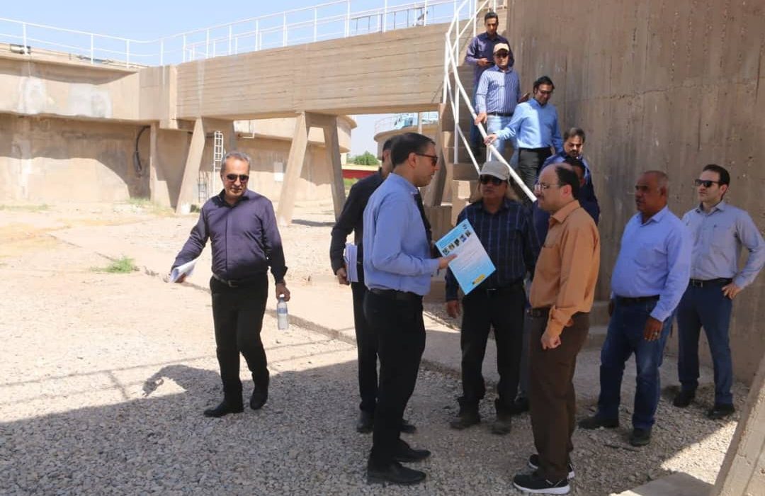 بازدید از تاسیسات آبرسانی کوت امیر