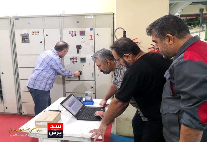 نصب رله های هوشمند حفاظت پمپ های سامپ اصلی نیروگاه مارون