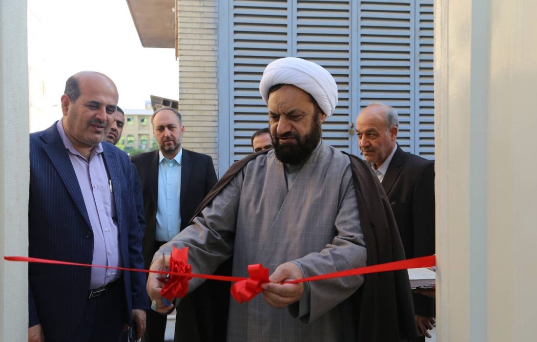 افتتاح ساختمان دفتر نمایندگی هسته گزینش توانیر در توزیع برق بوشهر