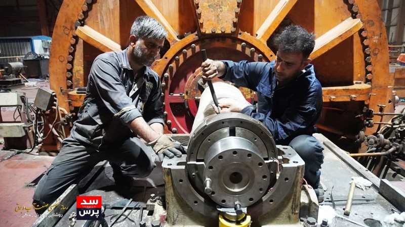 ساخت و بازسازی ۲۰۰۰ قطعه تخصصی در نیروگاه بندرعباس