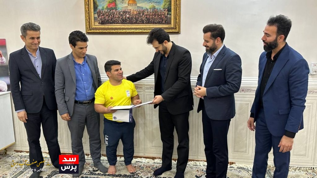 دیدار مدیر عامل شرکت آب غدیر خوزستان با صادق بیت سیاح