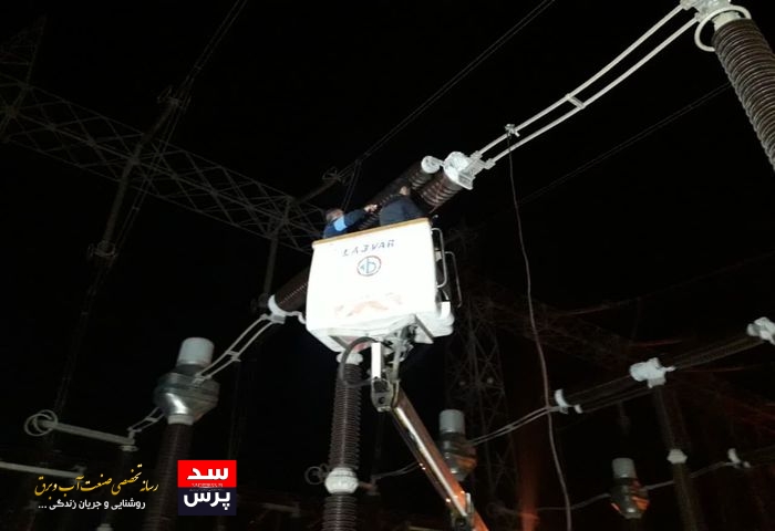 خط ۴۰۰ کیلوولت نیروگاه شهید عباسپور به اراک متصل شد