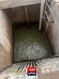 پاکسازی حوضچه های ایستگاه های پمپاژ ثانویه کارون جنوبی