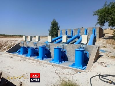 سندبلاست و رنگ آمیزی ایستگاه های پمپاژ گتوند و پهونده انجام شد