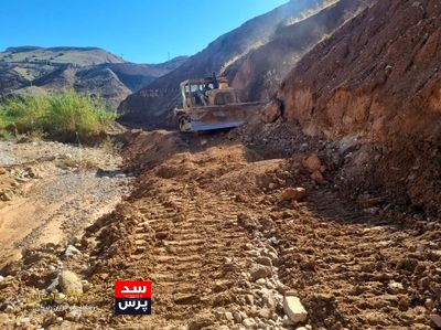 پیشرفت ۶۰ درصدی پروژه احداث جاده جایگزین زیرگذر پل تک تکاب سد بالارود