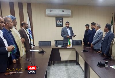 تقدیر تعاونی های تولید روستایی شادگان از مدیرعامل شرکت آبیاری زهره و جراحی