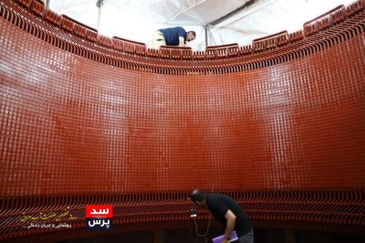 تست های الکتریکی استاتور واحد شماره یک نیروگاه دز با موفقیت انجام شد