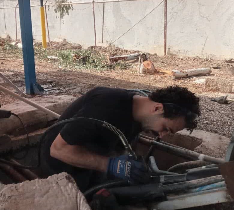 کابل کشی دیزل ژنراتور تاسیسات آبرسانی امیدیه شرکت آب جنوب شرق انجام شد 
