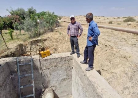 نصب و راه اندازی فلومیتر روستای کریم آباد گدار انجام شد