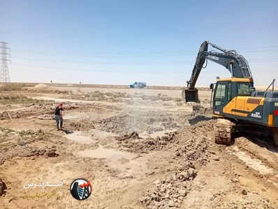 تعمیر و ترمیم خط لوله ۵۰۰ میلیمتری مسیر چم خلف عیسی انجام شد