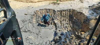 خط لوله ۴۰۰ میلیمتری آبرسانی به شهرستان هندیجان تعمیر شد