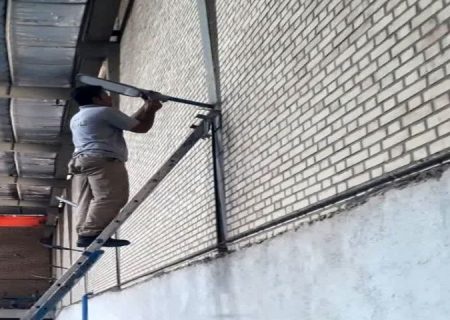 ساماندهی روشنایی ایستگاه های ۲۴ و ۴۰ اینج آبرسانی مسجدسلیمان