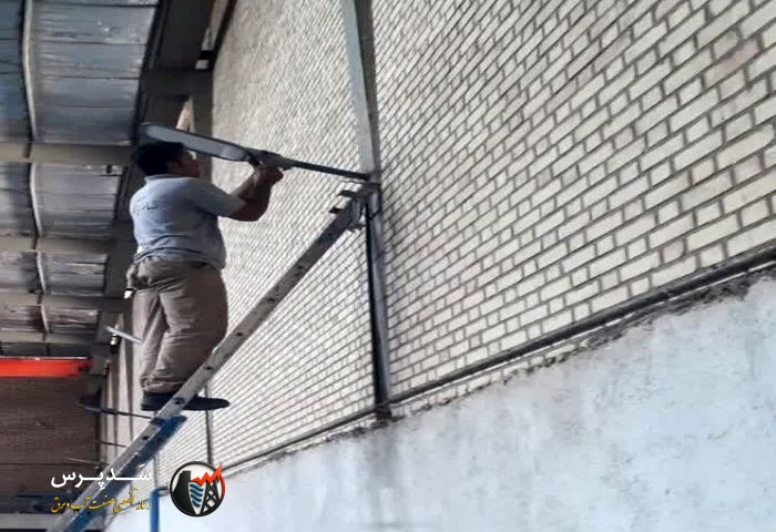 ساماندهی روشنایی ایستگاه های ۲۴ و ۴۰ اینج آبرسانی مسجدسلیمان