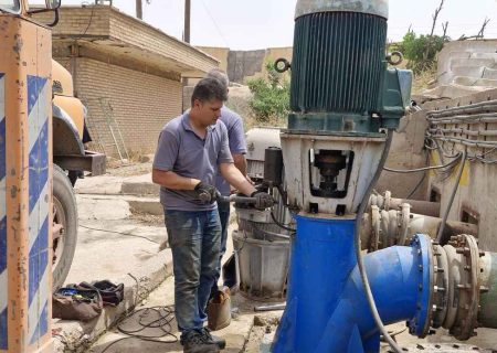 اورهال، تعمیر، نصب و راه‌اندازی پمپ عمودی ایستگاه پمپاژ نگاز در شرکت کارون بزرگ انجام شد