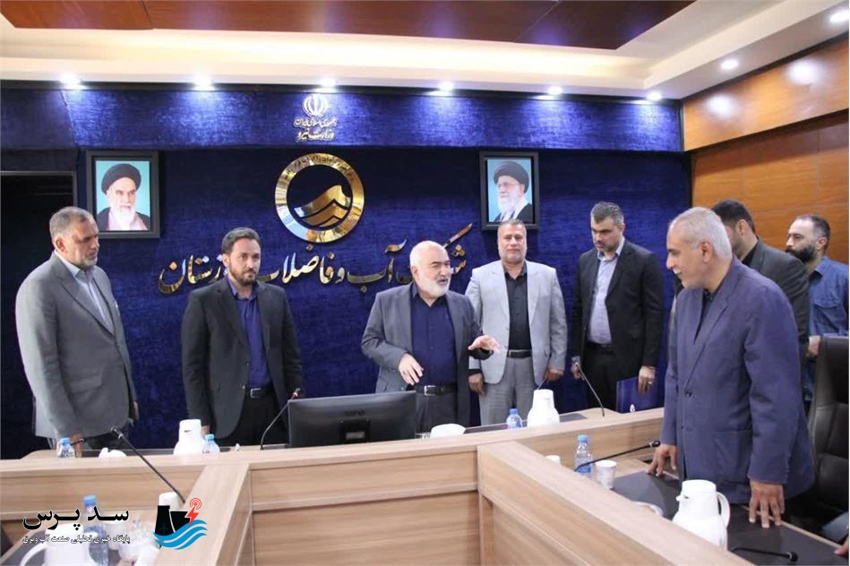 آیین تکریم و معارفه مدیرعامل جدید شرکت آبفا اهواز